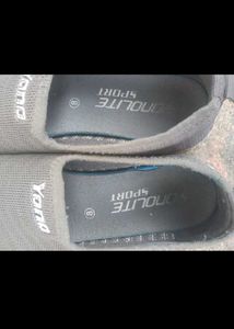 Comfortable Grey Slip-On Shoes