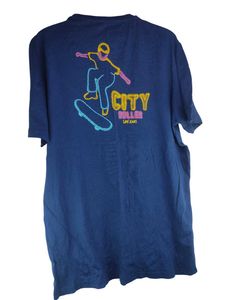 Lee Blue Graphic Print T-Shirt  LR-97
