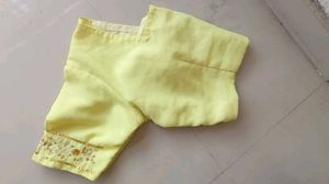 Yellow Embroidered Blouse