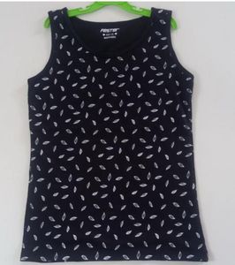 Sleeveless Black Tank Top