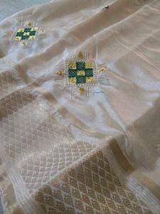 beautiful daily wear saree with stunning blouse