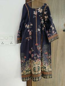 Dark Blue 2 Piece Kurta And Pant