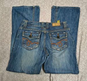 Retro Flare Jeans - Vintage Wash