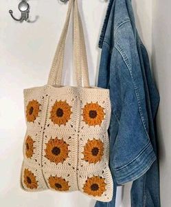 crochet handbag
