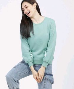 Cute Mint Green Sweatshirt 🌿✨
