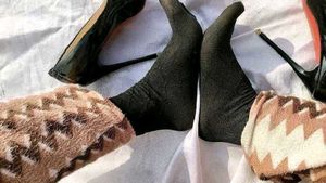 black socks