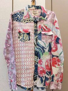 Desigual Patchwork Long Sleeve Shirt