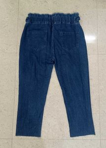 Stylish Paperbag Waist Jeans