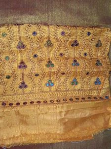 Beautiful Embellished blouse material.