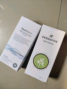 Dermavive-Neutriderm Face Cleanser/ Moisturizer