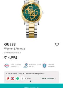 guess watch for women 💜