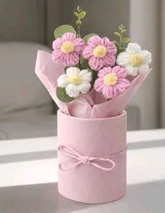cute flower bouquets n resin keychain