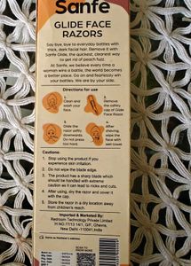 Sanfe Glide Face Razors - 5 in 1