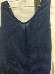 DARK BLUE SHIMMERY 1 PIECE