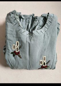 Pure Cotton Gaun