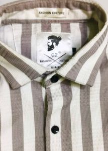 Striped Men's Casual Shirt