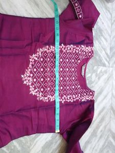 Elegant Embroidered Kurta Set