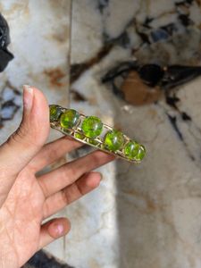 Gemstone Bangle Bracelet Set