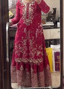 Heavy embroidery design Dress