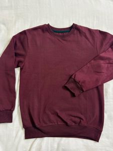 Maroon Crewneck Sweatshirt