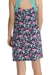 Floral Print Sleeveless Mini Dress