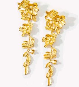 Floral Drop Earrings