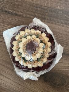 Elegant Floral Hair Bun Accessory