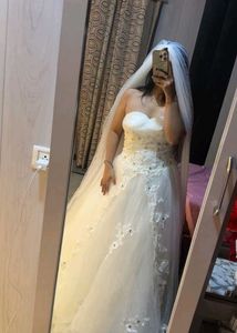 Stunning White Bridal Gown