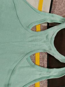 Mint Green Racerback Tank Top