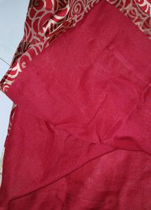 Red Printed Salwar Kameez