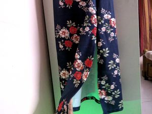 Navy Floral Print Bodycon Dress🌌