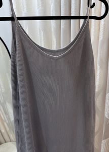 Knit Strappy Maxi Dress
