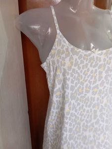 Cute Leopard Print Slip Dress