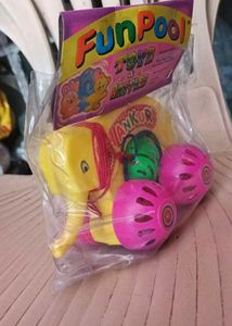 FunPool Ankur Pull Along Elephant Toy