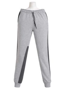 Grey Joggers with Dark Accents