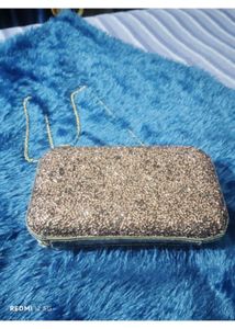 Sparkling Beaded Clutch Bag
