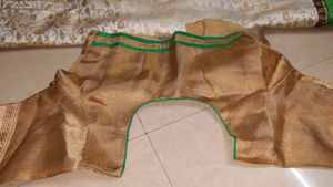 Green Border Dupatta