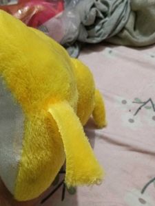Cute Yellow Stuffed rabbit Toy