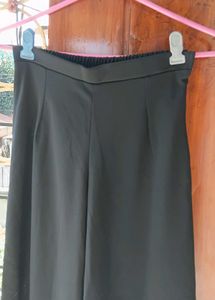 Black Wide Leg Trouser