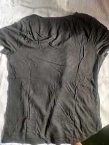 Charcoal V-Neck T-Shirt