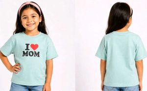 🇦🇺 Girl  &amp; Boy T-shirt I Love Mom unique style