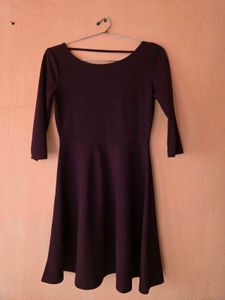 Women's Textured Purple Top