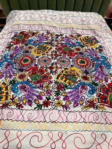 Full Embroidered Bedcover / Bedsheet
