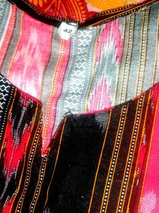 Elegant Sambalpuri print Kurtis combo with Strikin