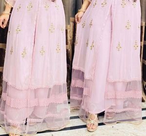 Beautiful Dress With Plazo