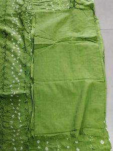 Brand New Bandhani Dress Material In Cotton