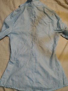 Newme Striped Button-Up Shirt