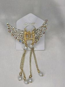 KOREAN STYLE TASSEL BUTTERFLY HAIRCLIP