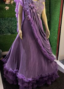 Stunning Purple Lehenga Choli