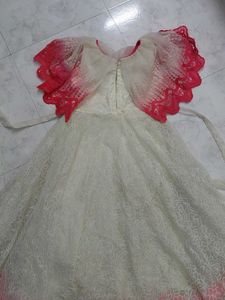Beautiful Lace Ethnic Gown For teens